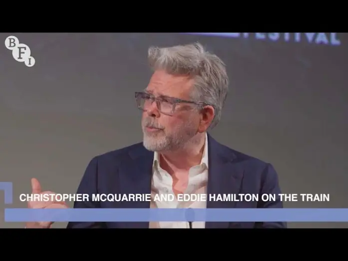 Wideo do filmu Pociąg — Mission: Impossible's Christopher McQuarrie and Eddie Hamilton talk about The Train | BFI Q&A