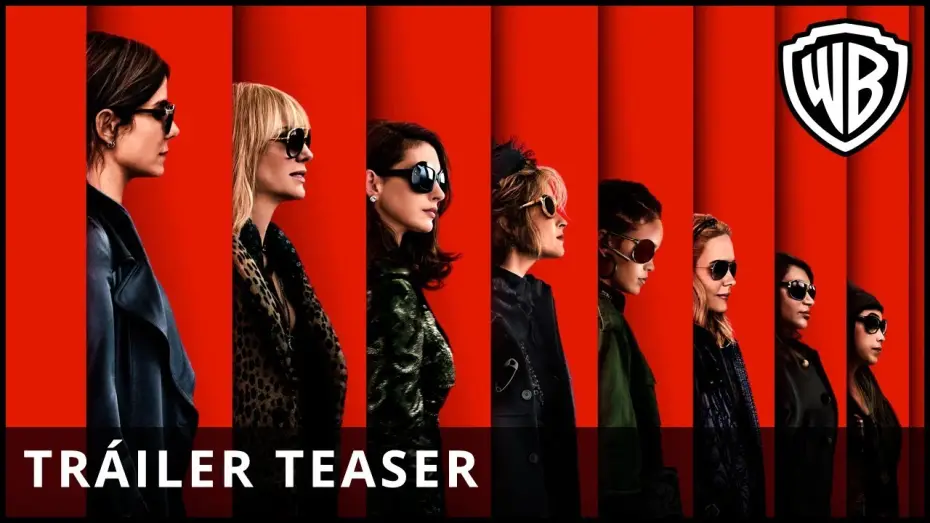 Wideo do filmu Ocean's 8 — Ocean's 8 - 1º Tráiler Oficial  - Castellano HD