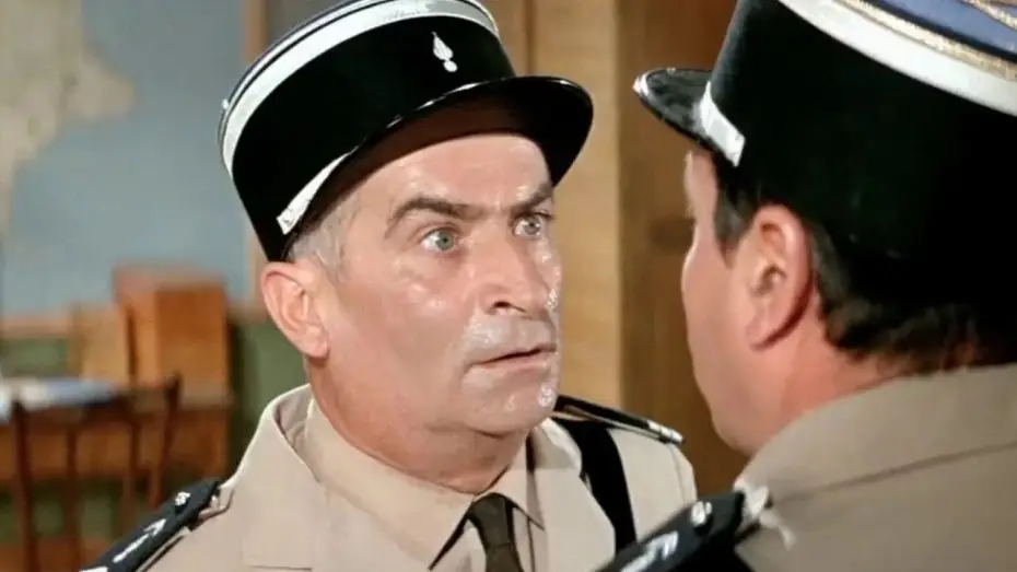 Wideo do filmu Żandarm w Nowym Jorku — SO EIN GENDARM HAT'S SCHWER Trailer (1965, Louis de Funès, Michel Galabru, Jean Girault)