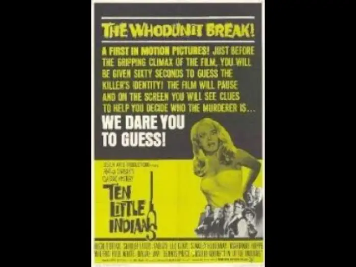 Wideo do filmu Ten Little Indians — Dix petits indiens  (1965)