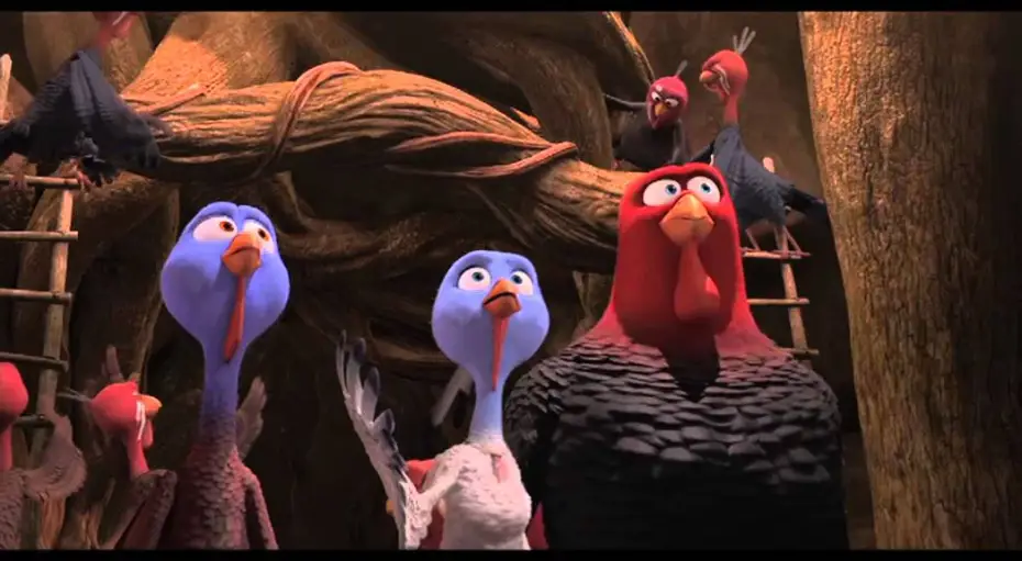 Wideo do filmu Skubani — Free Birds - Tacchini in Fuga (2013) | Trailer Ufficiale