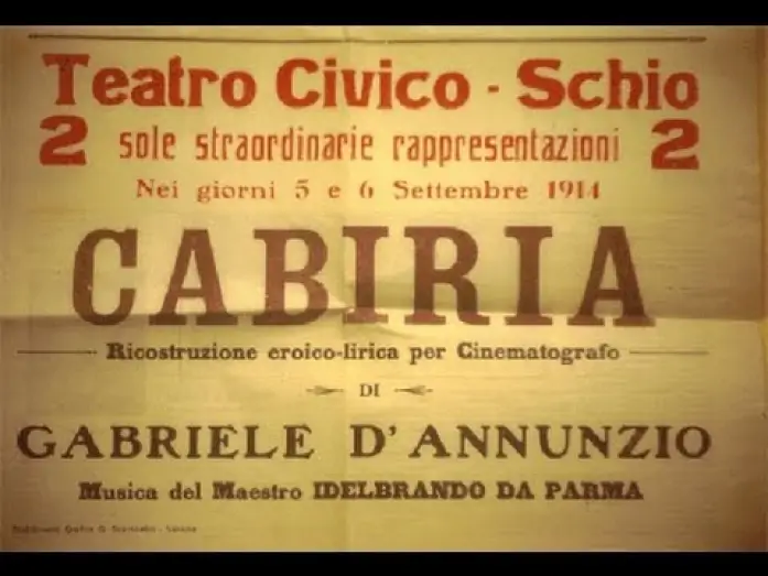 Wideo do filmu Cabiria — TRAILER 3min "CABIRIA: 100 anni dopo"