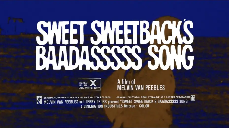 Wideo do filmu Sweet Sweetback's Baadasssss Song — Official Theatrical Trailer - AGFA