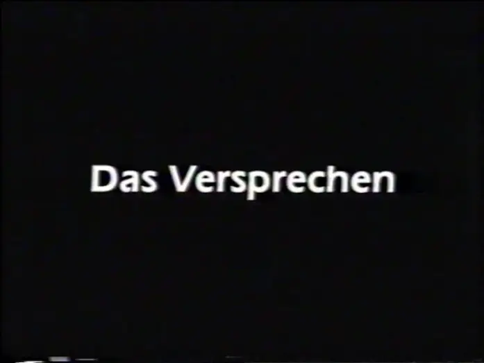 Wideo do filmu Obietnica — Das Versprechen (2001) - DEUTSCHER TRAILER