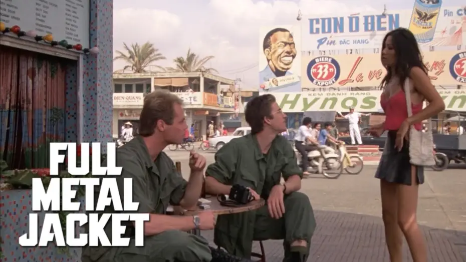 Wideo do filmu Pełny magazynek — First Moments in Vietnam - "These Boots are Made for Walking"