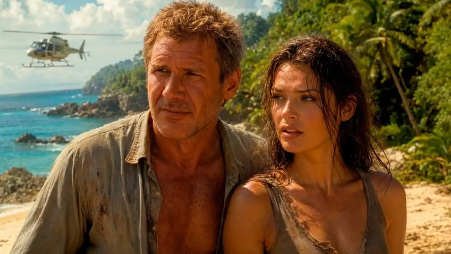Wideo do filmu Sześć dni, siedem nocy — Persi su un'isola selvaggia e costretti a sopravvivere insieme | Harrison Ford |Completo italiano