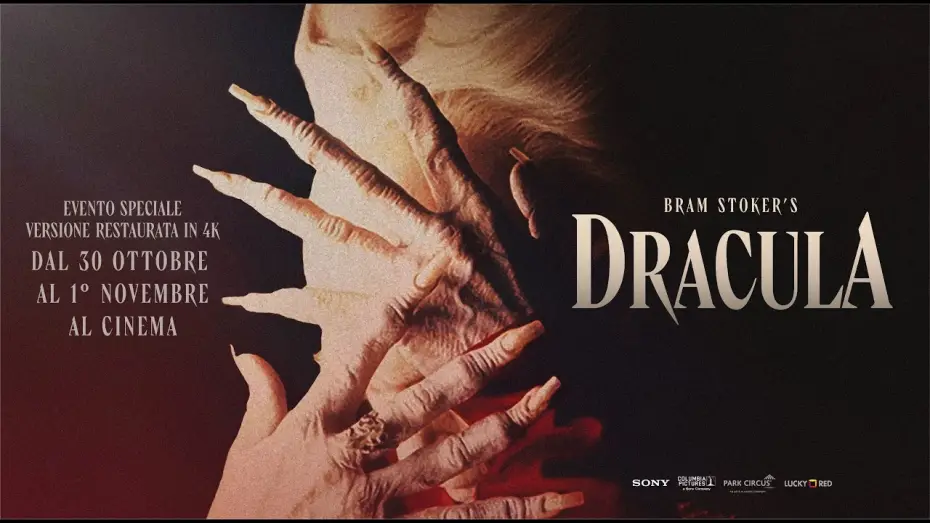Wideo do filmu Drakula — DRACULA DI BRAM STOKER di Francis Ford Coppopla - Evento speciale in 4K dal 30 ottobre al 1 novembre