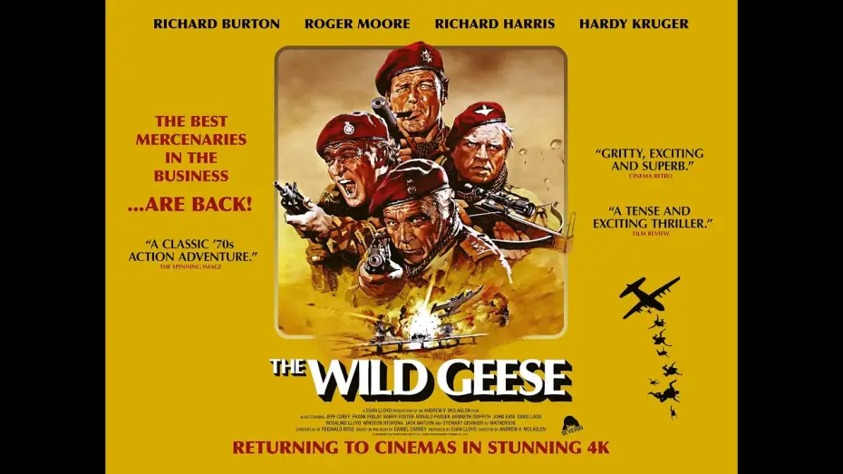 Wideo do filmu Dzikie gęsi — UK Re-Release Trailer
