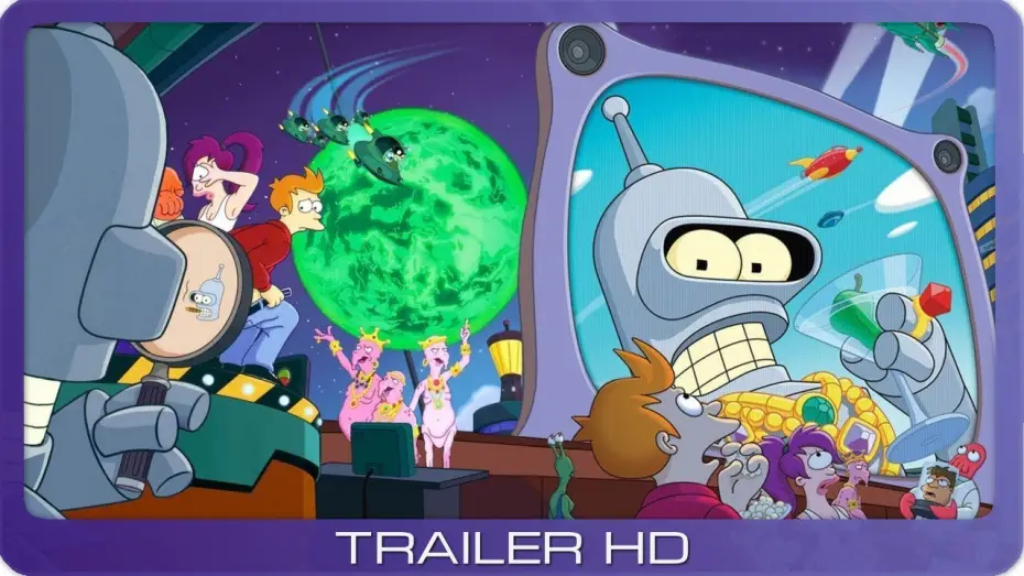 Wideo do filmu Futurama: Wielka wyprawa Bendera — Futurama: Bender's Big Score ≣ 2007 ≣ Trailer ≣ OmU