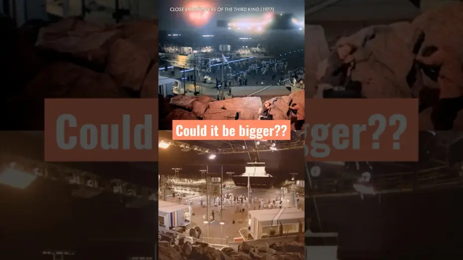 Wideo do filmu Bliskie spotkania trzeciego stopnia — 'Close Encounters' Had the Biggest Movie Set Ever Built!