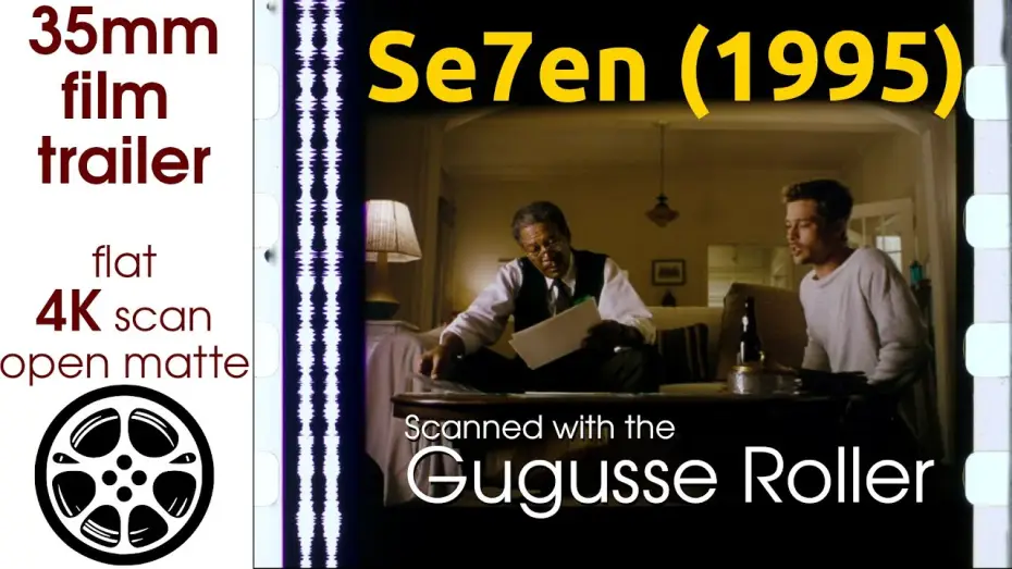 Wideo do filmu Siedem — Se7en (1995) 35mm film trailer, flat open matte, 4K *CROPPED