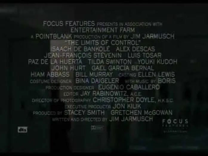 Wideo do filmu The Limits of Control — THE LIMITS OF CONTROL - Bande Annonce VOST