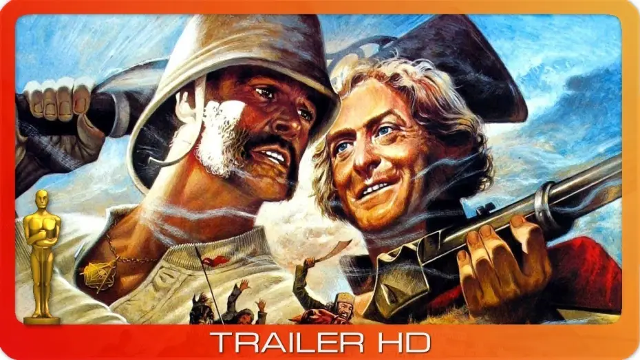 Wideo do filmu Człowiek, Który Chciał Być Królem — Der Mann, der König sein wollte ≣ 1975 ≣ Trailer
