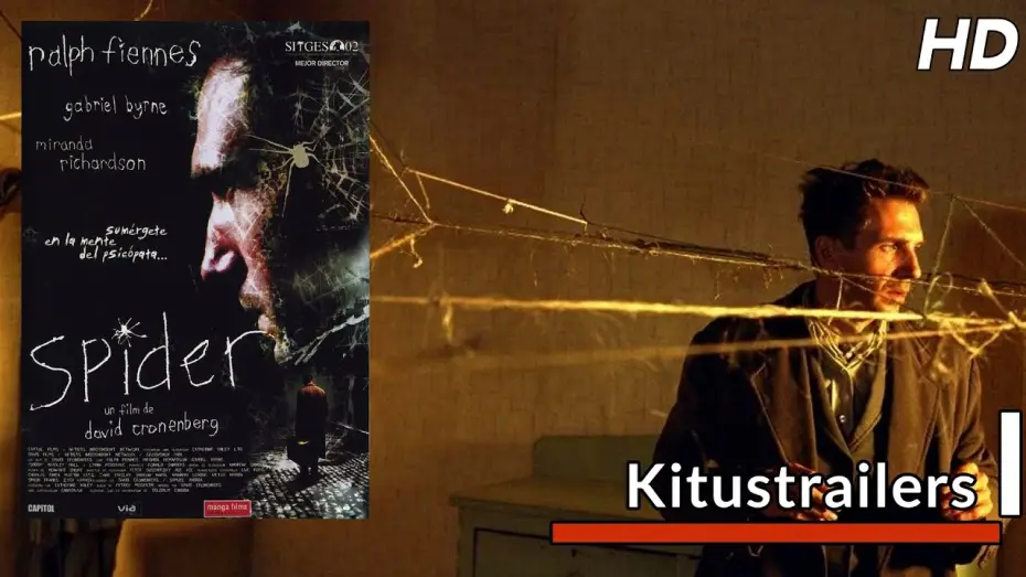Wideo do filmu Pająk — Kitustrailers: SPIDER de DAVID CRONENBERG (Trailer en español)