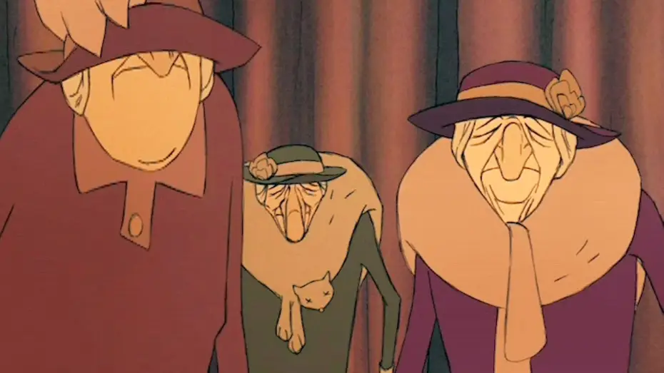 Wideo do filmu Trio z Belleville — The Triplets of Belleville (2003) ORIGINAL TRAILER