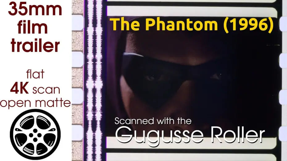 Wideo do filmu Fantom — The Phantom (1996) 35mm film teaser trailer, flat open matte, 4K *CROPPED