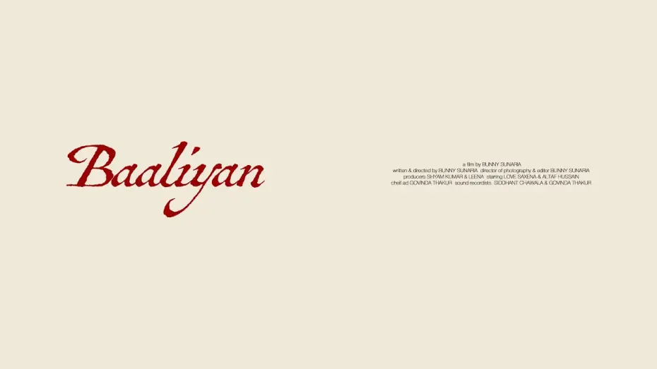 Wideo do filmu Baaliyan — Baaliyan | Trailer