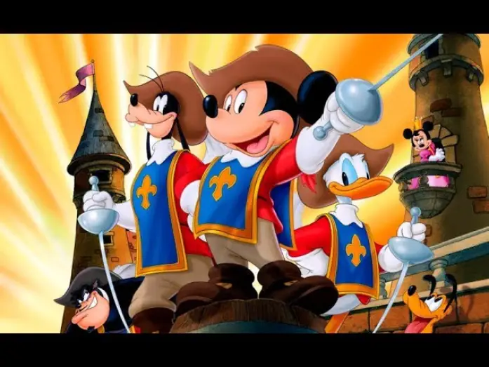 Wideo do filmu Mickey, Donald, Goofy: Trzej muszkieterowie — Mickey, Donald y Goofy en Los Tres Mosqueteros (Trailer español)