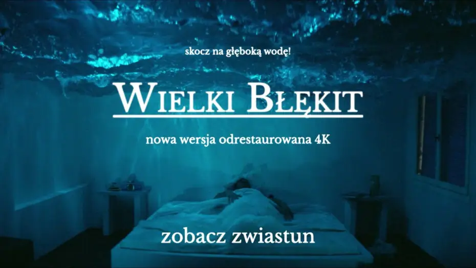 Wideo do filmu Wielki błękit — Nowy zwiastun PL wersji odrestaurowanej 4K