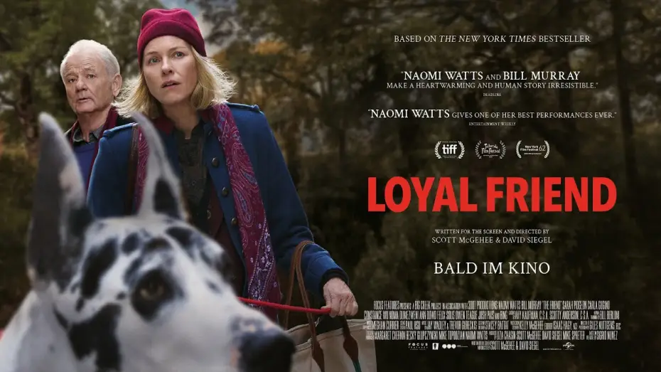 Wideo do filmu Przyjaciel — Trailer von "Loyal Friend" - Die Verfilmung von Sigrid Nunez' Roman "Der Freund"