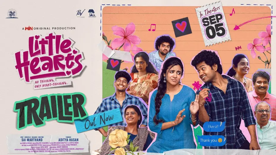 Wideo do filmu లిటిల్ హార్ట్స్ — Little Hearts Trailer | Mouli, Shivani Nagaram | Sai Marthand | Aditya Hasan | Bunny Vas | Sinjith