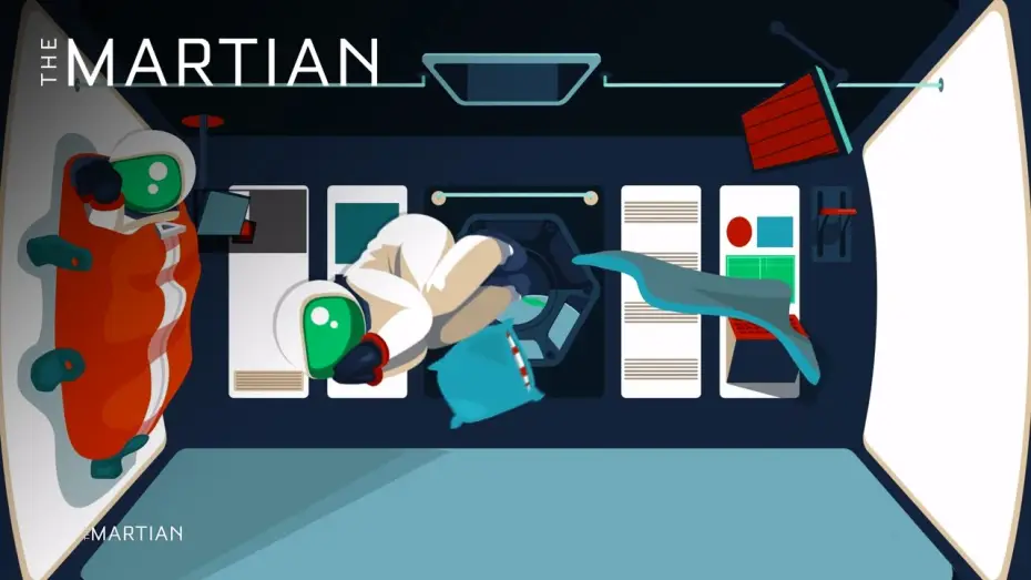 Wideo do filmu Marsjanin — Life in Space | Series Promo