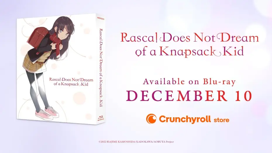 Wideo do filmu Seishun Buta Yarou wa Ransel Girl no Yume o Minai — Blu-ray Promo [Subtitled]