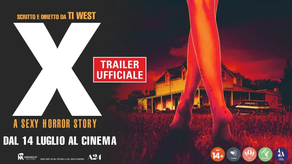 Wideo do filmu X — X - A Sexy Horror Story - Trailer Italiano Ufficiale
