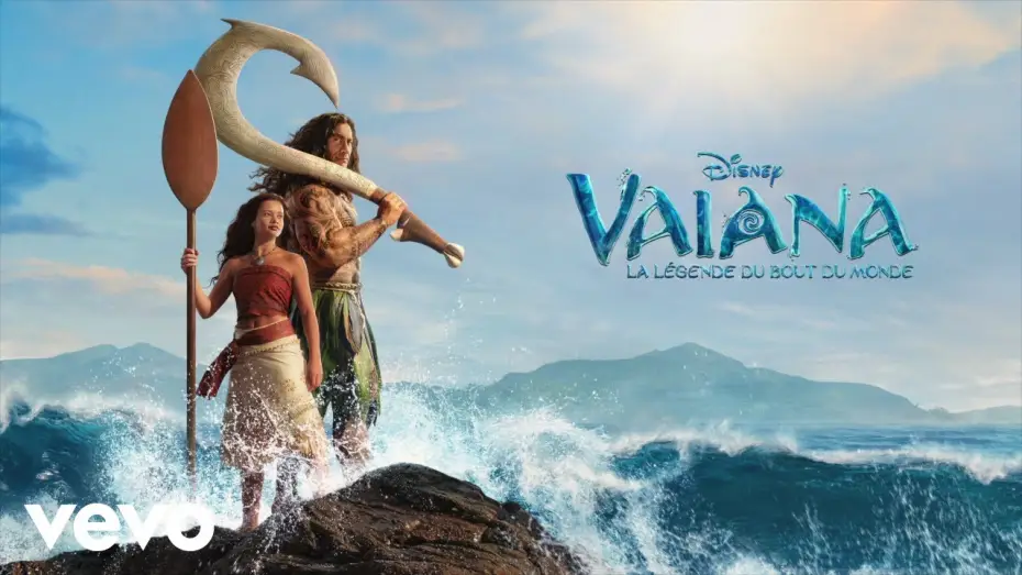 Wideo do filmu Moana — Le bleu lumière (De "Vaiana - La Légende du Bout du Monde"/Bande Originale Française du Fi...