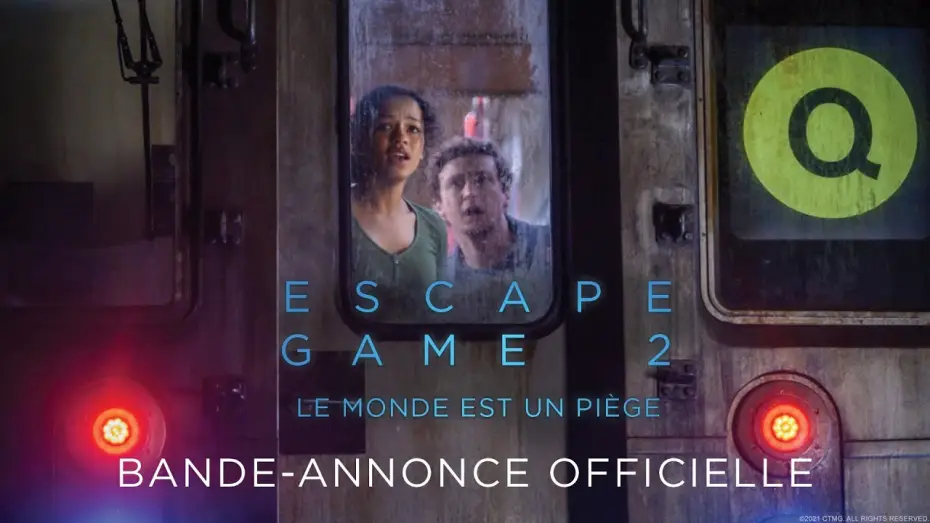 Wideo do filmu Escape Room: Najlepsi z najlepszych — Escape Game 2 : Le monde est un piège - Bande Annonce [VF]