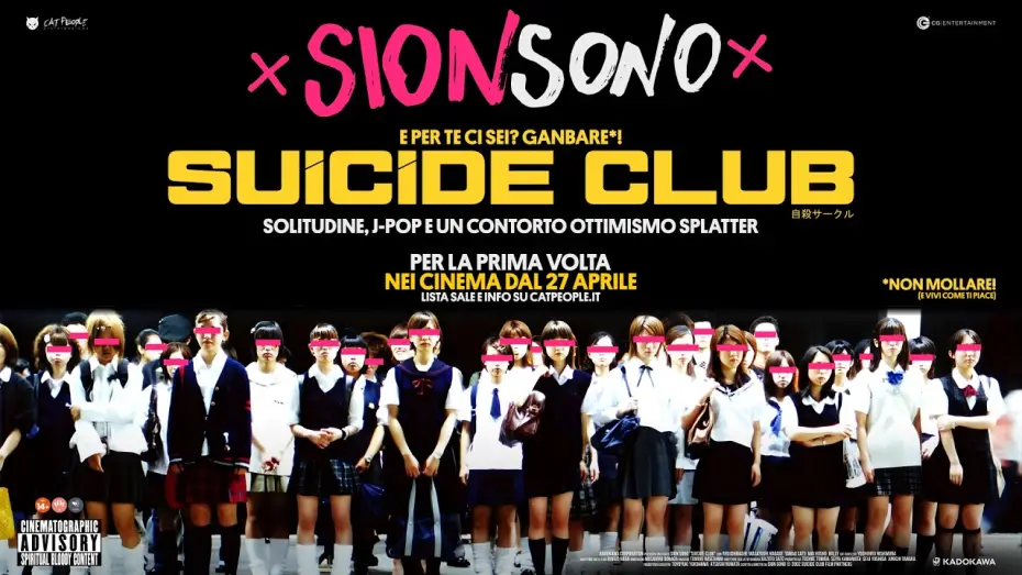 Wideo do filmu Klub samobójców — SUICIDE CLUB di Sion Sono - Trailer - Dal 27 aprile al cinema
