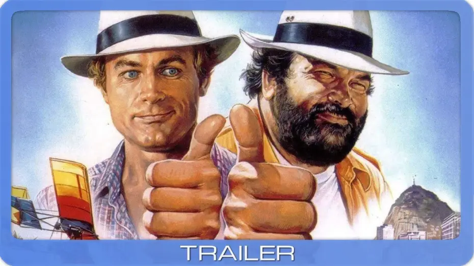 Wideo do filmu Podwójne kłopoty — Vier Fäuste gegen Rio ≣ 1984 ≣ Trailer