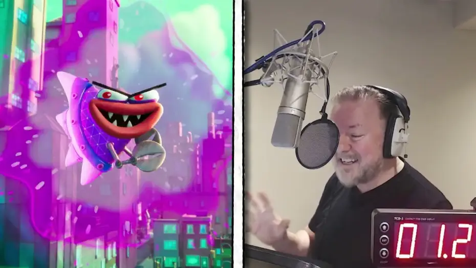 Wideo do filmu Dog Man — Fun In The Booth (Ricky Gervais)