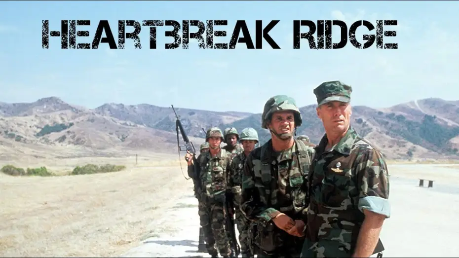 Wideo do filmu Wzgórze Rozdartych Serc — Heartbreak Ridge (USA 1986) Trailer deutsch / german VHS