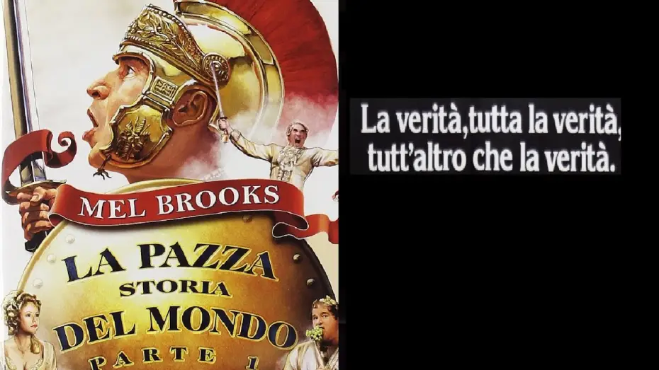 Wideo do filmu Historia świata: Część I — La pazza storia del mondo (film 1981) TRAILER ITALIANO
