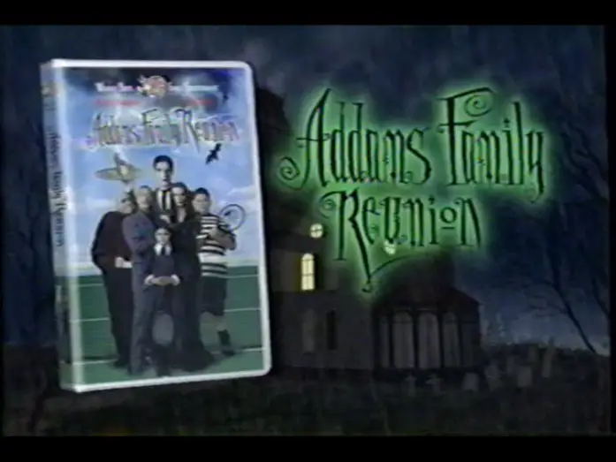 Wideo do filmu Rodzina Addamsów: Spotkanie po latach — Adams Family Reunion (1998) Teaser 2 (VHS Capture)