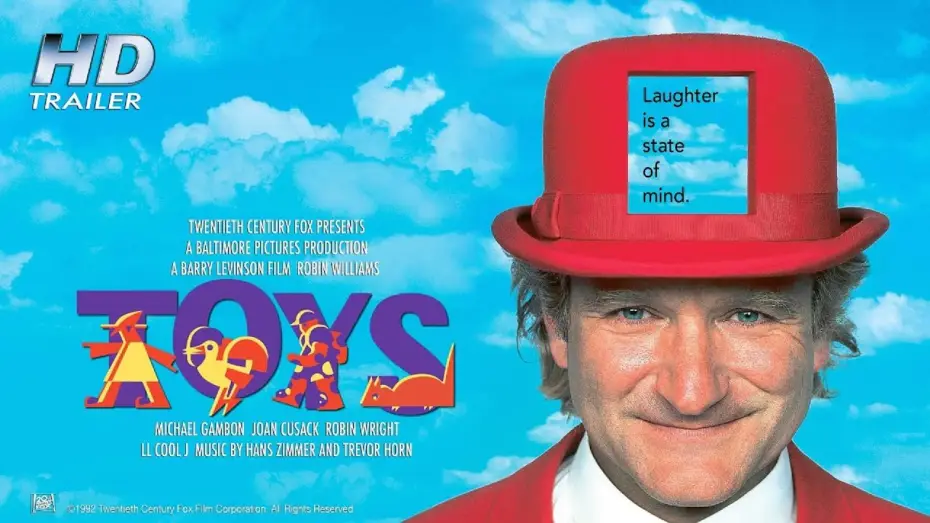 Wideo do filmu Zabaweczki — Toys - Giocattoli (film 1992) TRAILER ITALIANO
