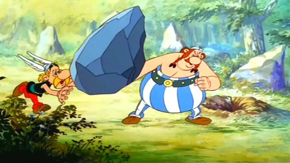 Wideo do filmu Wielka bitwa Asteriksa — Astérix et le coup du Menhir (1989) Bande Annonce VF