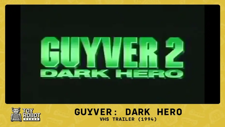 Wideo do filmu Guyver: bohater ciemności — Original New Line VHS trailer