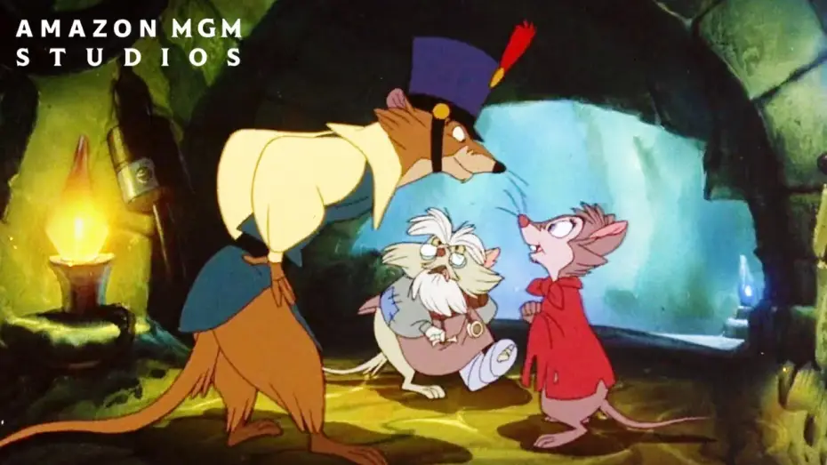 Wideo do filmu Dzielna pani Brisby — Mrs. Brisby Meets Justin