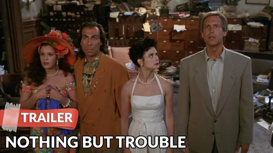 Wideo do filmu Same kłopoty — Nothing but Trouble (1991) Trailer | Chevy Chase | Dan Aykroyd