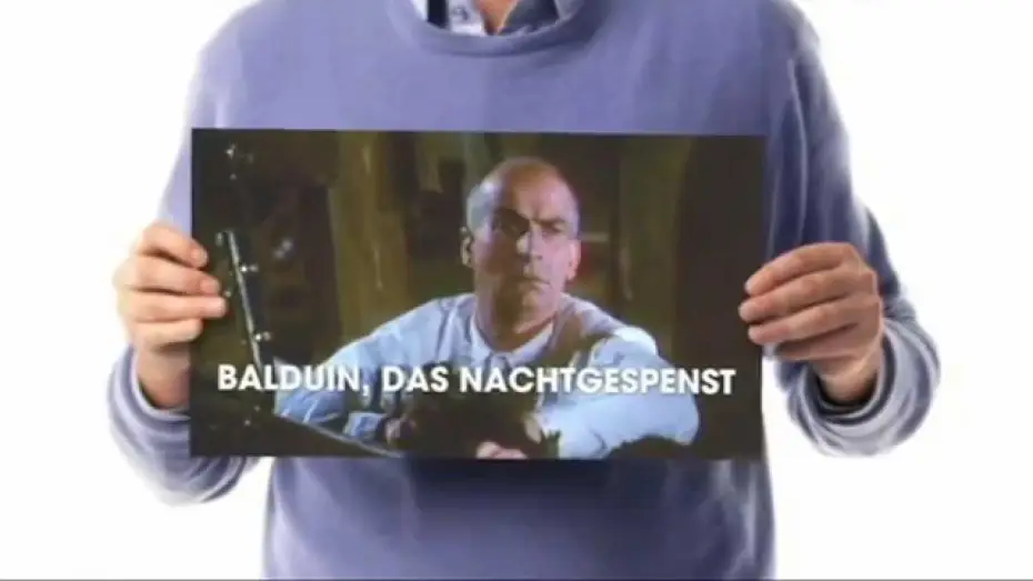 Wideo do filmu Człowiek z Tatuażem — Das Vierte Trailer: Balduin, das Nachtgespenst (Programmtrailer) Das Vierte