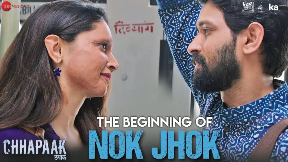 Wideo do filmu छपाक — The Beginning of Nok Jhok | Chhapaak | Deepika Padukone | Vikrant Massey | Siddharth M | Gulzar