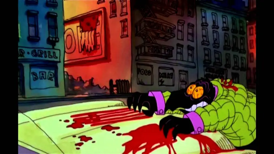 Wideo do filmu Kot Fritz — Fritz the cat - Fritz starts a riot