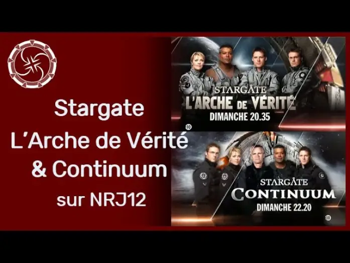 Wideo do filmu Gwiezdne wrota: Continuum — Bande annonce L’Arche de Vérité & Continuum - NRJ 12