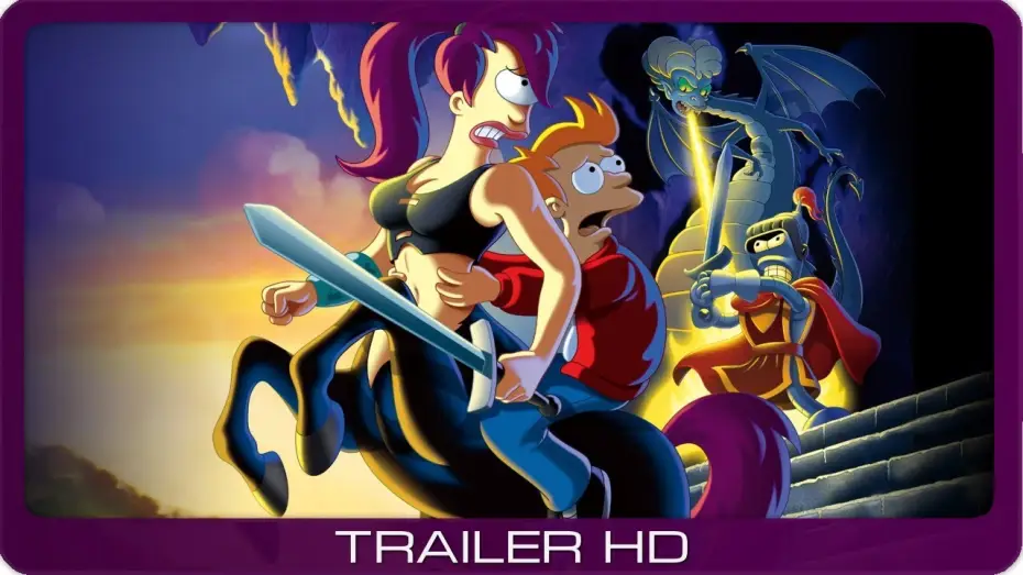 Wideo do filmu Futurama: Gra Bendera — Futurama: Bender's Game ≣ 2008 ≣ Trailer