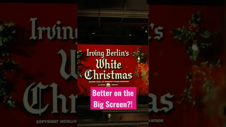 Wideo do filmu Białe Boże Narodzenie — 'White Christmas' Is Better Projected on the Big Screen!