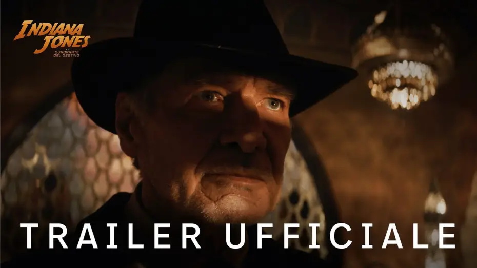 Wideo do filmu Indiana Jones i artefakt przeznaczenia — Indiana Jones e il Quadrante del Destino - Trailer Ufficiale