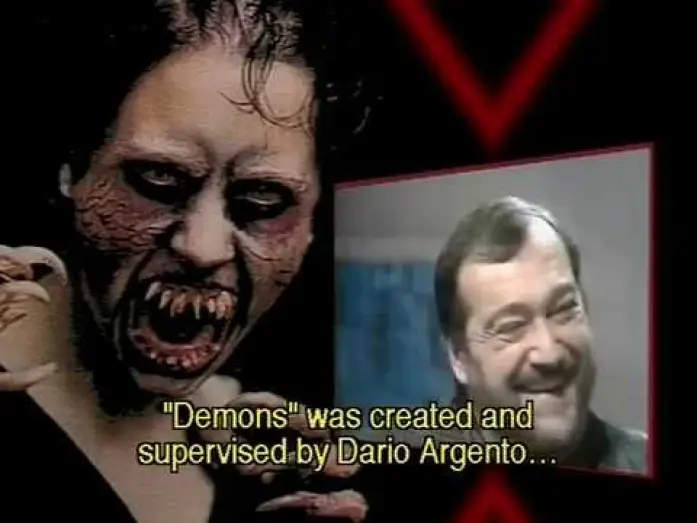 Wideo do filmu Demony — Demoni (Demons) Behind the scenes footage