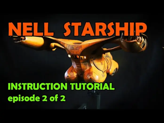 Wideo do filmu Bitwa wśród gwiazd — NELL Starship Replica - Build-up Tutorial instructions EP. 2 OF 2